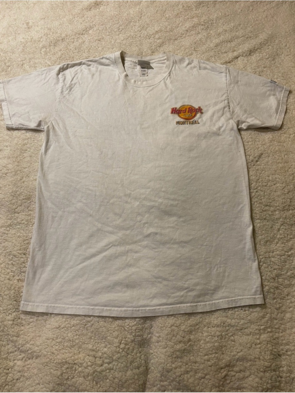 Hard Rock Cafe Montreal White Short-Sleeve Tee1930